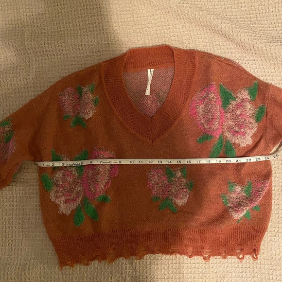Anthropologie Flower Sweater Size Small - Picture 10 of 10